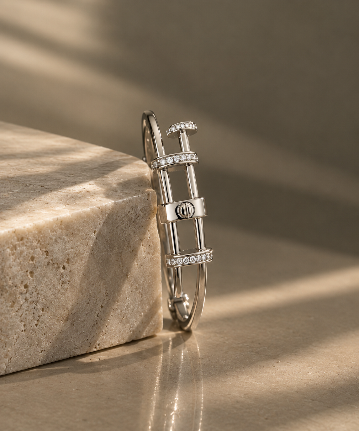 The Pavé Nail Bangle