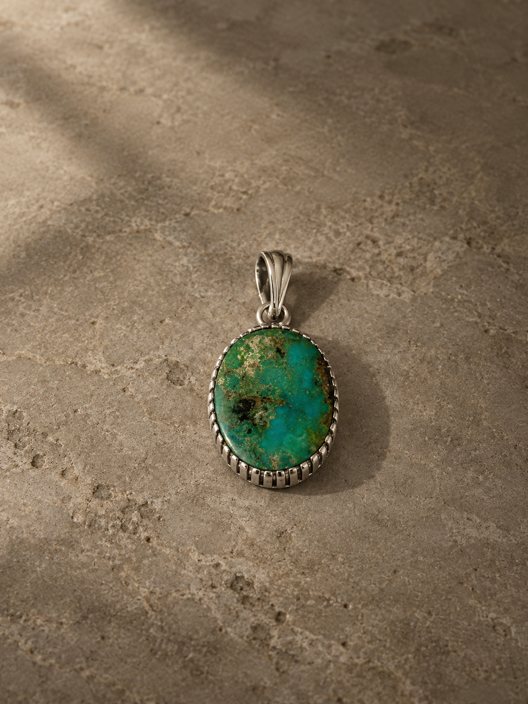 Natural Turquoise Pendant